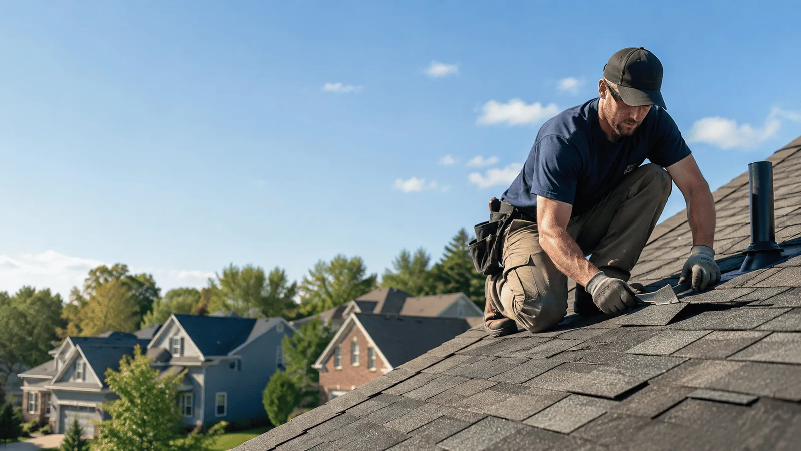 Roof Leak Repair in Stevensville, PA near me